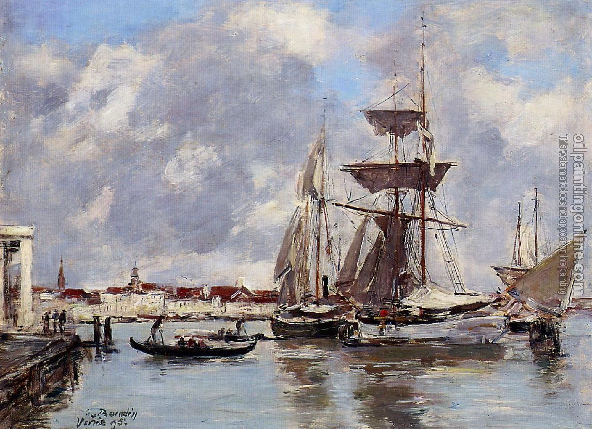 Boudin, Eugene - Venice